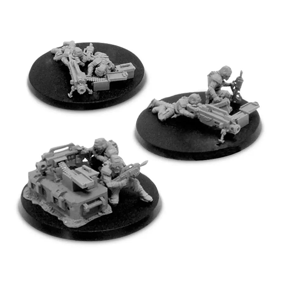 Elysian Heavy Bolter Squad |