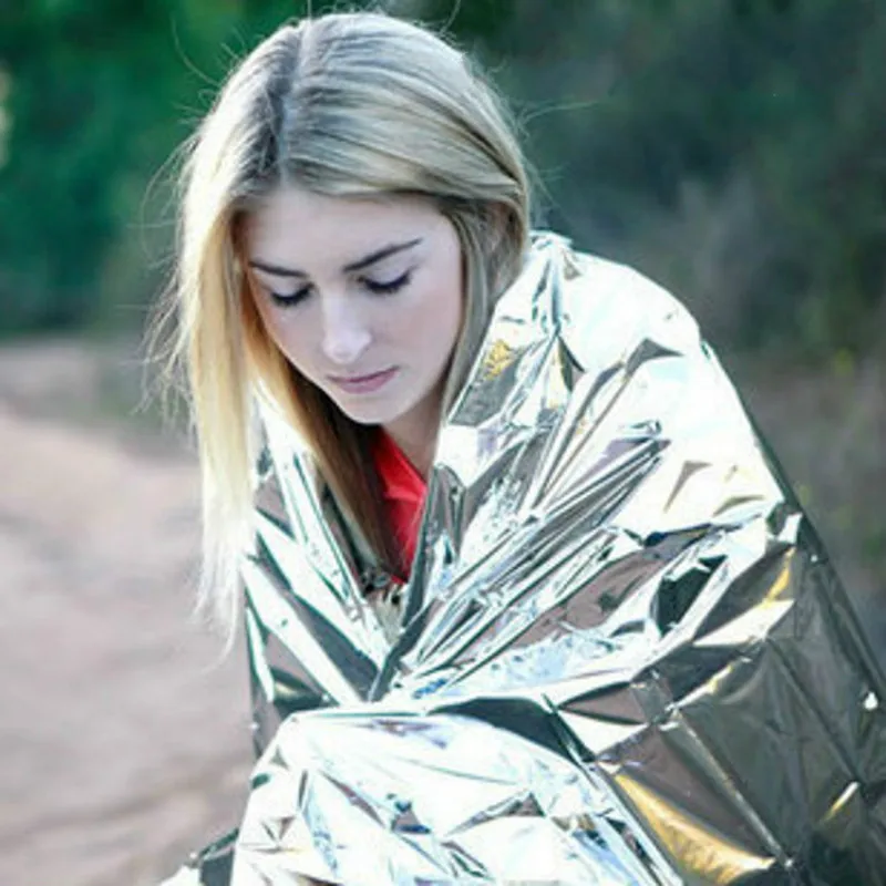 Tinfoil бумага для улицы Удобная изоляция первой помощи анти-клеветное одеяло