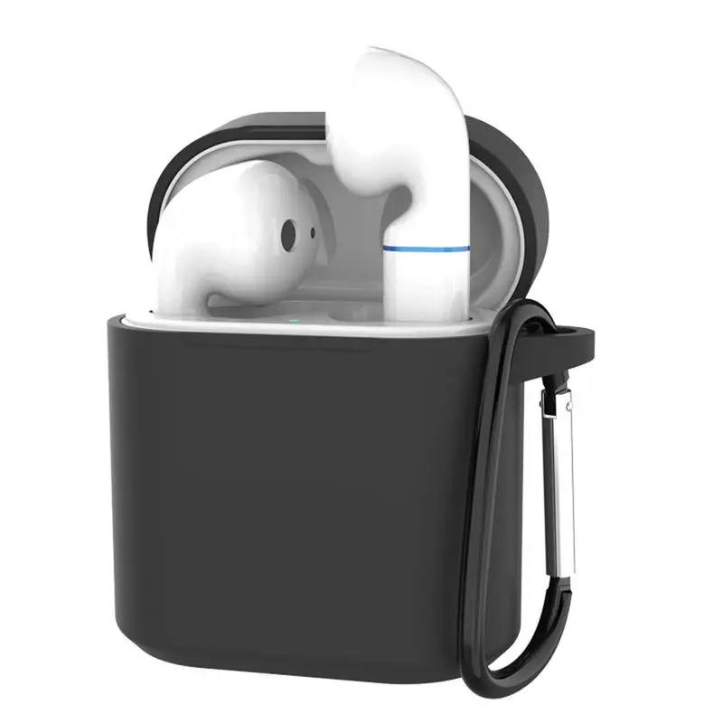 Портативный беспроводной Bluetooth гарнитура силиконовый чехол для huawei Flypods с крюком