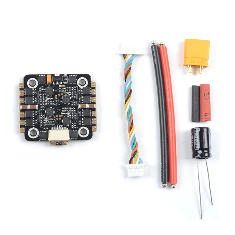 Skystarts Mini TurboS 20A 4 в 1 ESC 2 4S BLHeli_S Dshot600 20x20 мм для FPV Racing RC Дрон Квадрокоптер модели часть