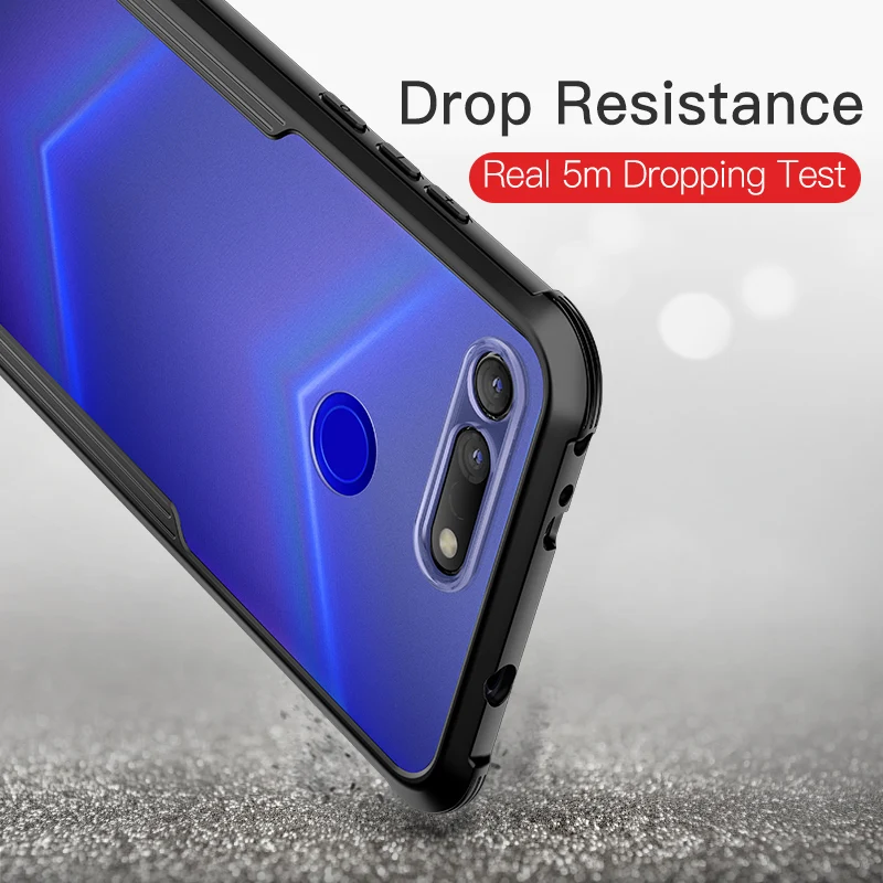 Msvii чехол для телефона huawei Honor V20 силиконовый 360 полная защита прозрачный |