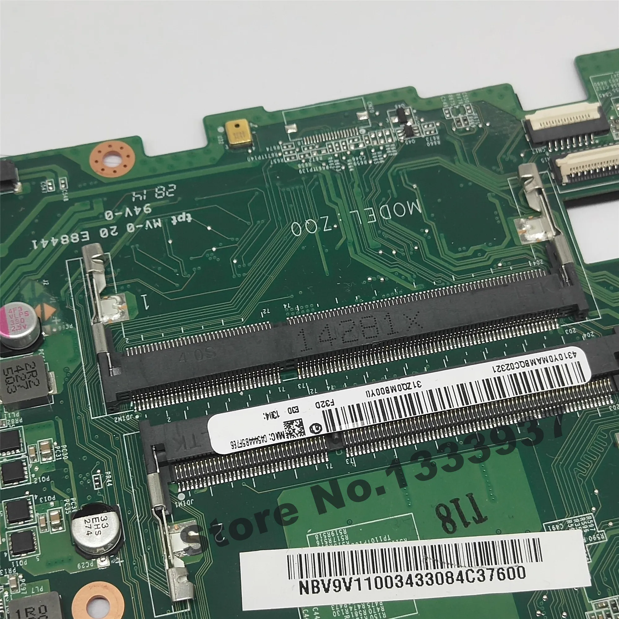 Материнская плата DA0ZQ0MB6E0 для ноутбука Acer V3 472P ZQ0 системная SR1EN E5 471G