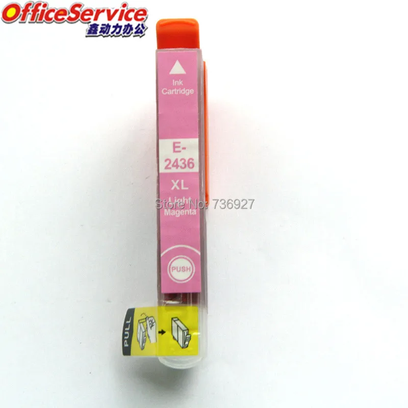 3 черный совместимый чернильный картридж 24XL T2431 для Epson XP 55 760 850 860 950 струйный