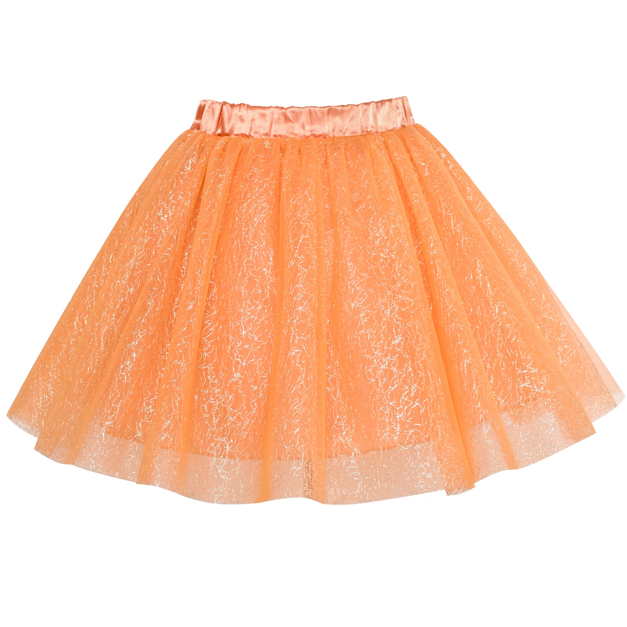 Sunny Fashion платья для девочек Девочки Юбка Роза 3 слои Пачка На танцах балет 2020 Лето