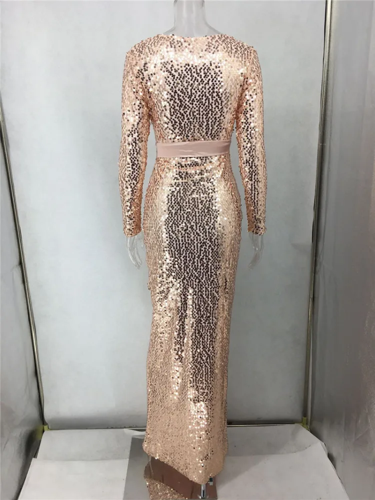 Сексуальное розовое зимнее рождественское с блестками вечерние Vestidos Женские