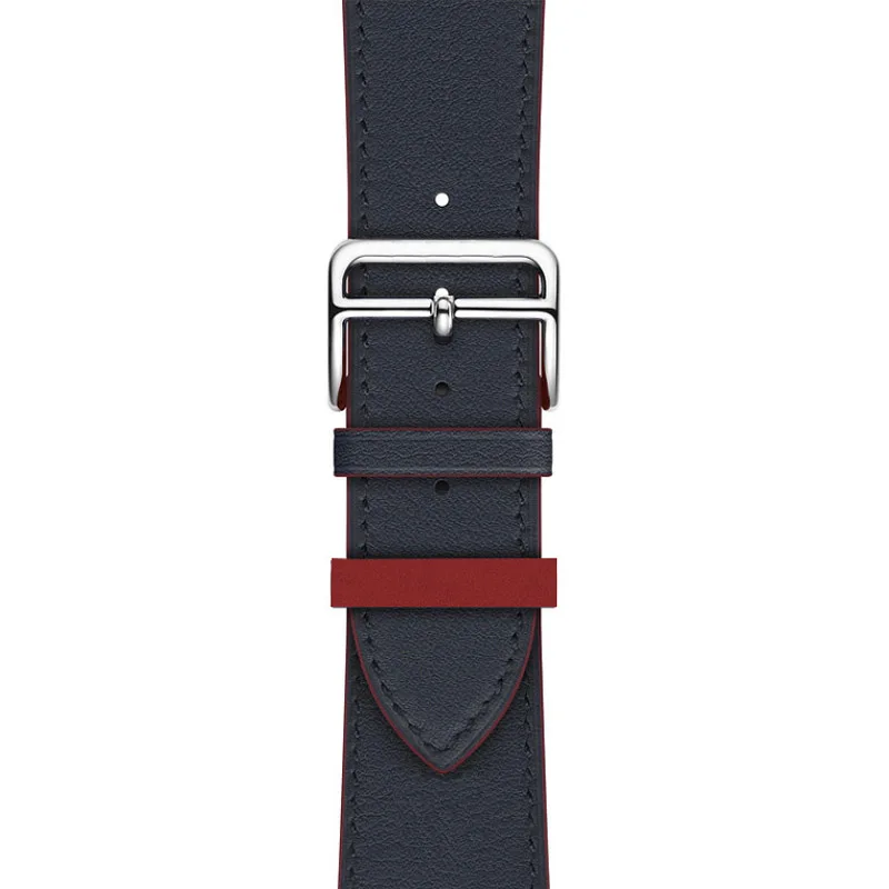 Для Apple Watch Series 4 новейший кожаный ремешок для наручных часов из натуральной кожи 1