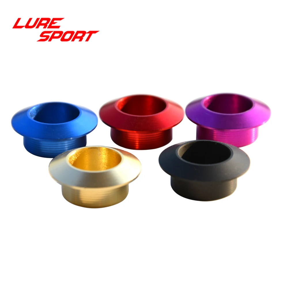 

LureSort 8pcs Aluminum Cap Ring for FUJI Reel Seat CCK wind Check Fishing Rod Building Component Repair rod DIY Accessory