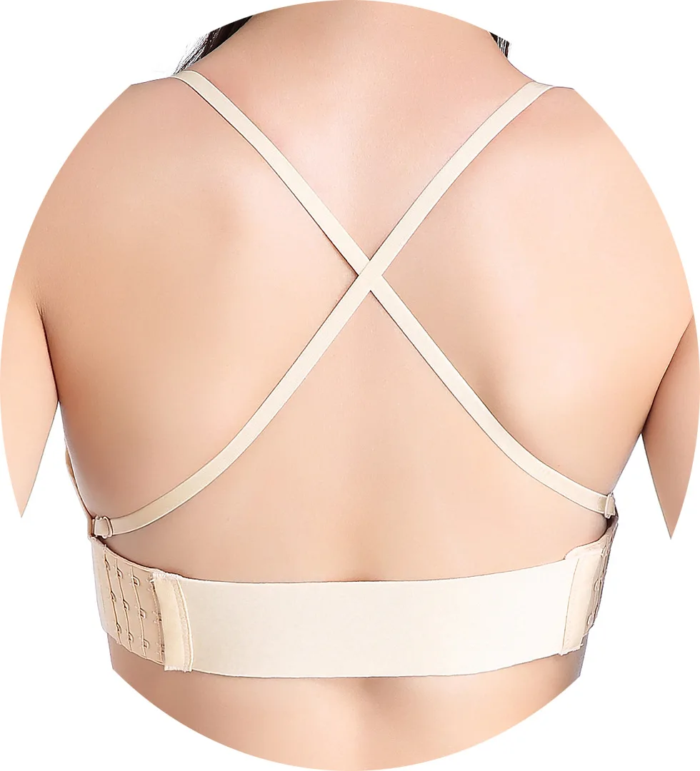 BRZFMRVL Sexy Women Push Up Bra Bandage women's sexy bra massage paml supper chest bra Sexy Wedding Top Lingerie seamless bra