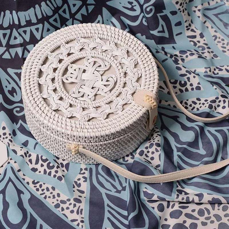 Женская сумка Кроссбоди из ротанга ручной работы женская сумочка Mori|Сумки с