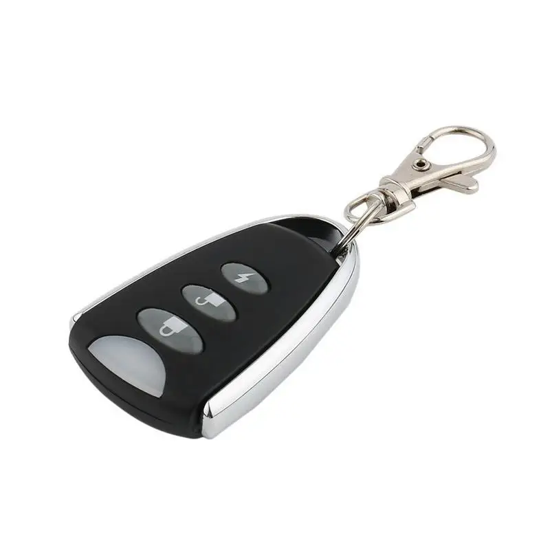 

New Door Security Keychain Wireless Remote 3 Buttons RF Remote Control Car Key 433.92 MHz Electric Garage Controller LXF-106B