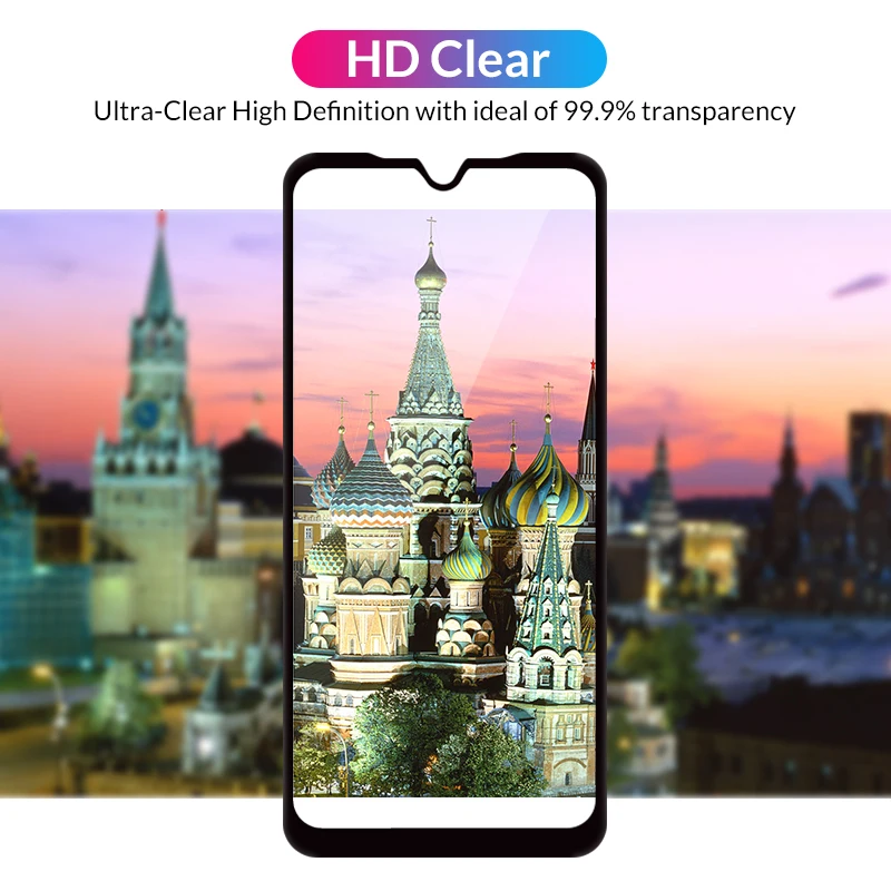 [2 шт. в упаковке] закаленное стекло TOPK для Xiao mi Red Note 7 полное покрытие Защита
