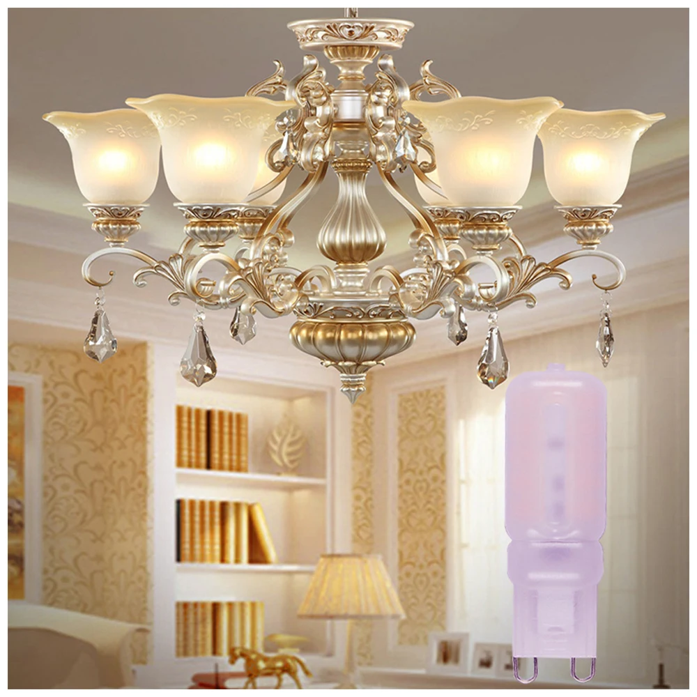 220В 14leds 22leds Dimmable G9 лампа Светодиодная SMD 2835 Led Свет замена галогенная люстра