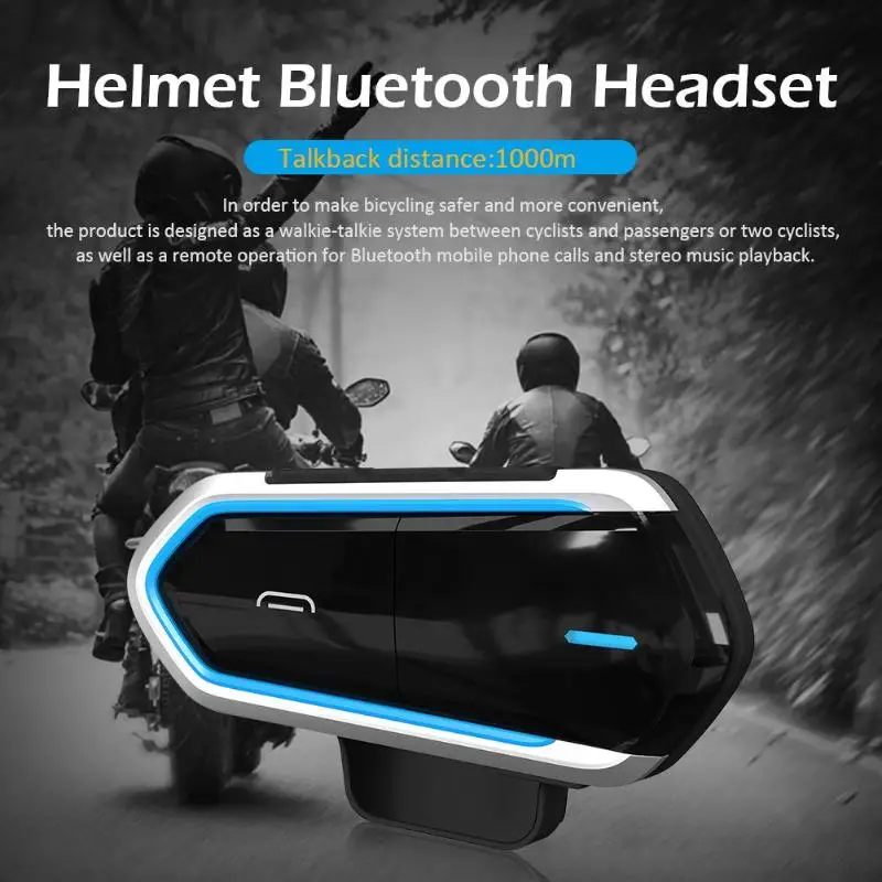 DC 5V Bluetooth мотоциклетный шлем гарнитура с микрофоном 450mAh Беспроводная 4 1 Интерком