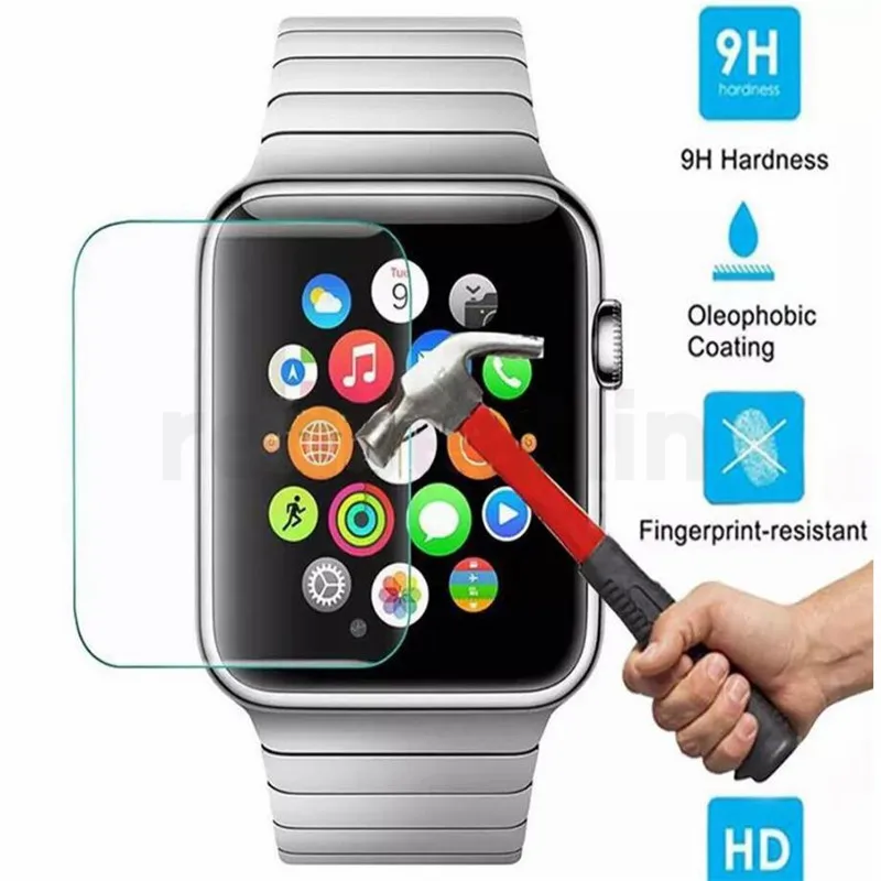 Пленка для apple watch из закаленного стекла 9 H защитная пленка премиум класса умные спортивные часы защита