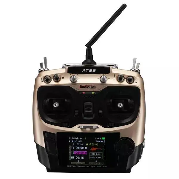 LeadingStar RadioLink AT9S 2 4 ГГц 10CH обновления Передатчик с R9DS DSSS & приемник FHSS|Детали и