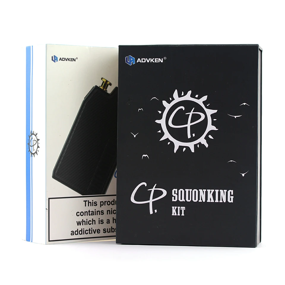 Оригинальный Vape комплект Advken CP Squonking с Squonk BF RDA 22 мм одинарная катушка 18650 батарея