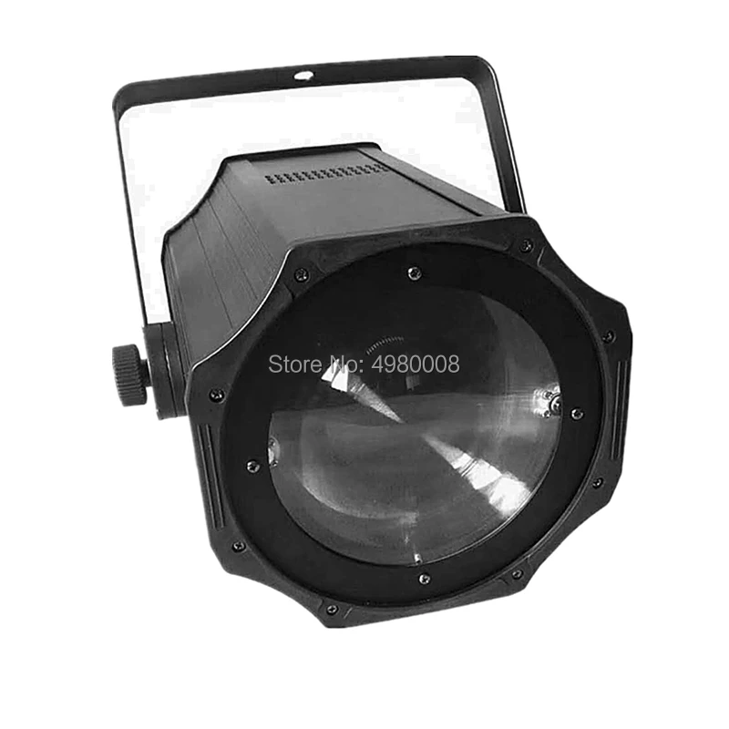 Электрический зум 200 Вт LED Par Light теплый белый + холодный 2в1 COB DMX512 Studio Spot Stage Follow Lighting