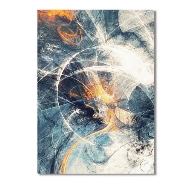 

Abstract Painting Printed On Canvas Clouds Colorful Canvas Painting Art Home Living Room Decor No Framed Poster and Prints