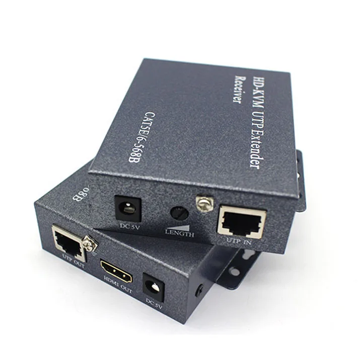 Hdmi-удлинитель Протокола по Ip/Tcp Utp/Stp Cat5/5E/6 Rj45 Lan сети 60 Гц 1080P 100 м Расширение Hdmi