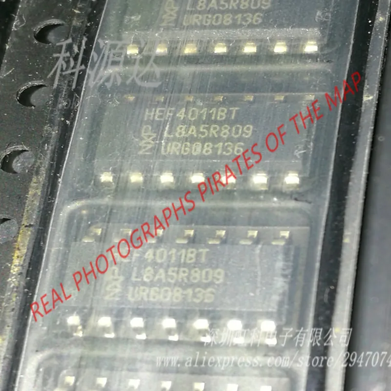 HEF4011BT HEF4011B Четырехместный 2-вход NAND gate оригинал в наличии 10 штук пакет |