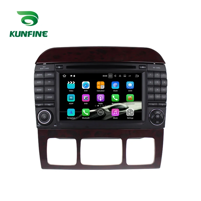 Android 9 0 Core PX6 A72 Ram 4G Rom 64G Автомобильный DVD GPS мультимедийный плеер стерео для Benz