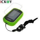 Защитный зеленый чехол + черный Съемный ремень с кольцом для шеи + Защита экрана для пеших прогулок, ручной GPS Garmin eTrex Touch 25 35 35T