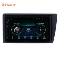seicane android 8 1 car radio head unit player for 2001 2005 honda civic left hand drive gps navigation support mirror link swc