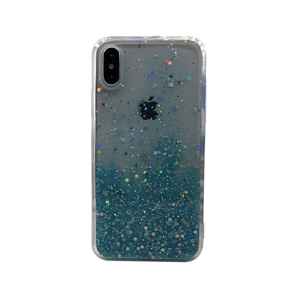 Для Iphone XR чехол Блестящий Роскошный для 7 6 6s 8 Plus Чехлы роскошный мягкий TPU