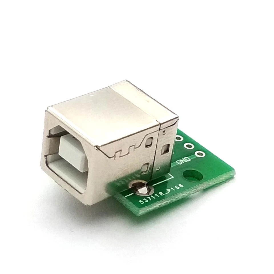 USB 05 usb адаптер с поворотным разъемом гнездо типа B соединительный кабель для