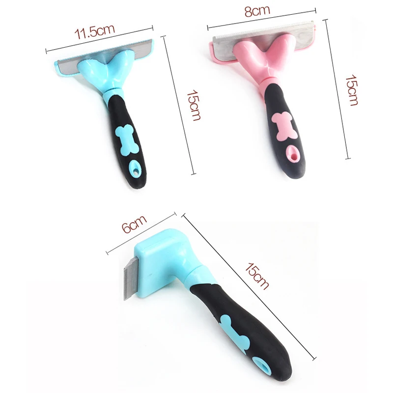 Щетка для собак уход за домашними животными расческа кошка удаления волос Deshedding