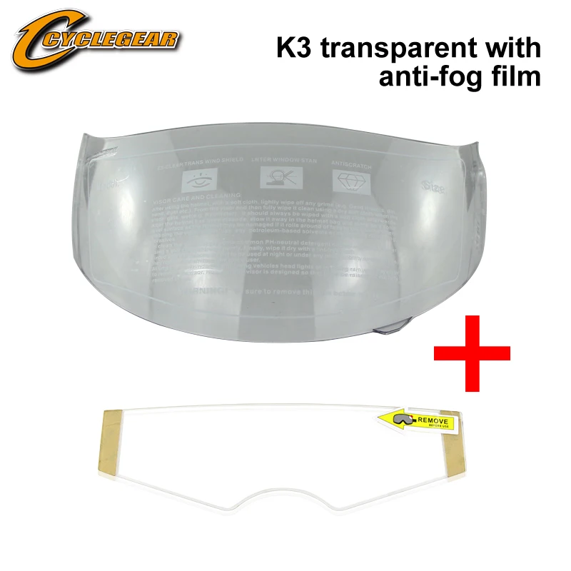 Мотоциклетный козырек casco k3 с противотуманной пленкой для шлема и аксессуары