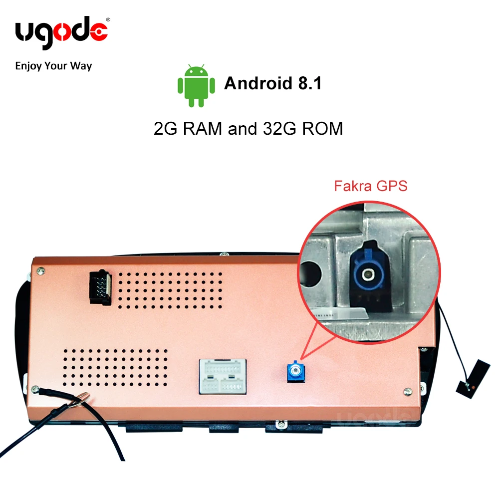 Ugode готов к продаже ID6 ID5 2G + 32G Android 9 0 автомобильный Радио мультимедийный плеер для