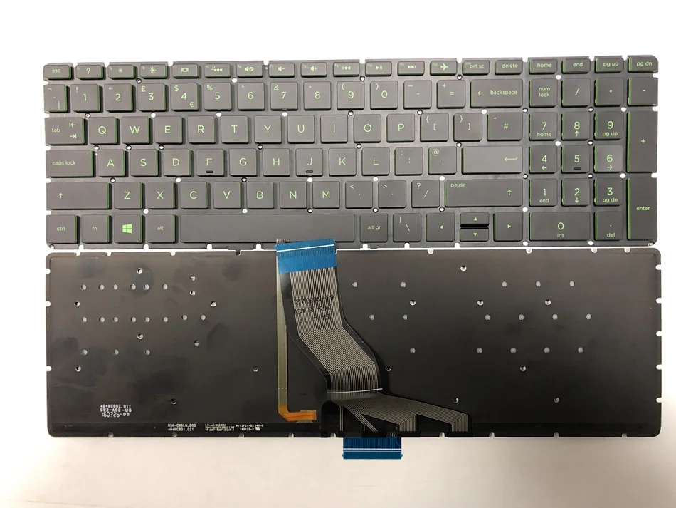 Клавиатура для ноутбука HP Pavilion 15 ab ak bc 17 ab000 ab100 ab200 15z UK Layout|Клавиатуры замены| |