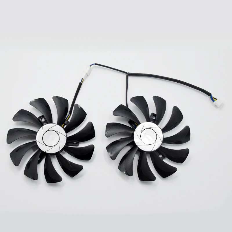 2 шт./лот Новый 4 контактный кулер для замены MSI GeForce GTX 1050 Hurricane 1060 6G