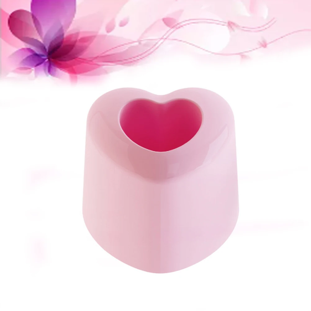 1 пара Настольный держатель в форме сердца для зубной щетки Многофункциональная
