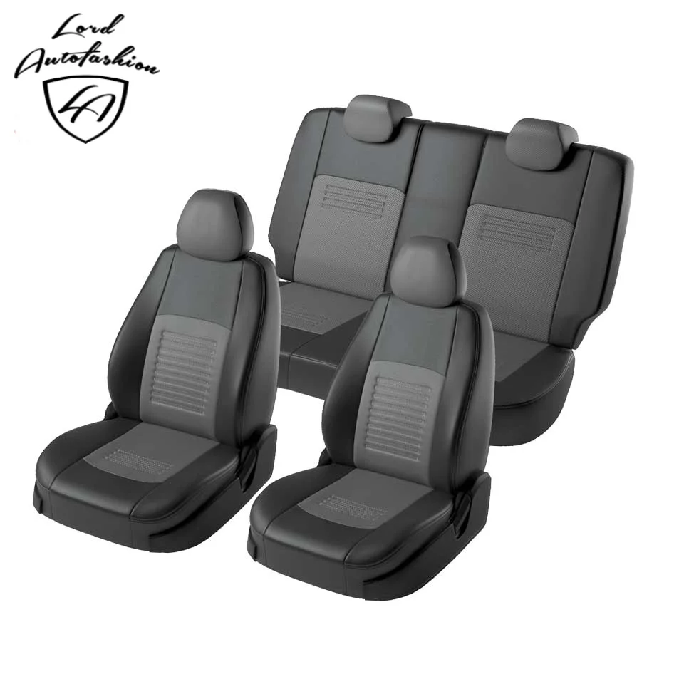 Для Hyundai Accent TAGAZ Комплект модельных авточехлов из экокожи (Модель Турин)|seat cover for