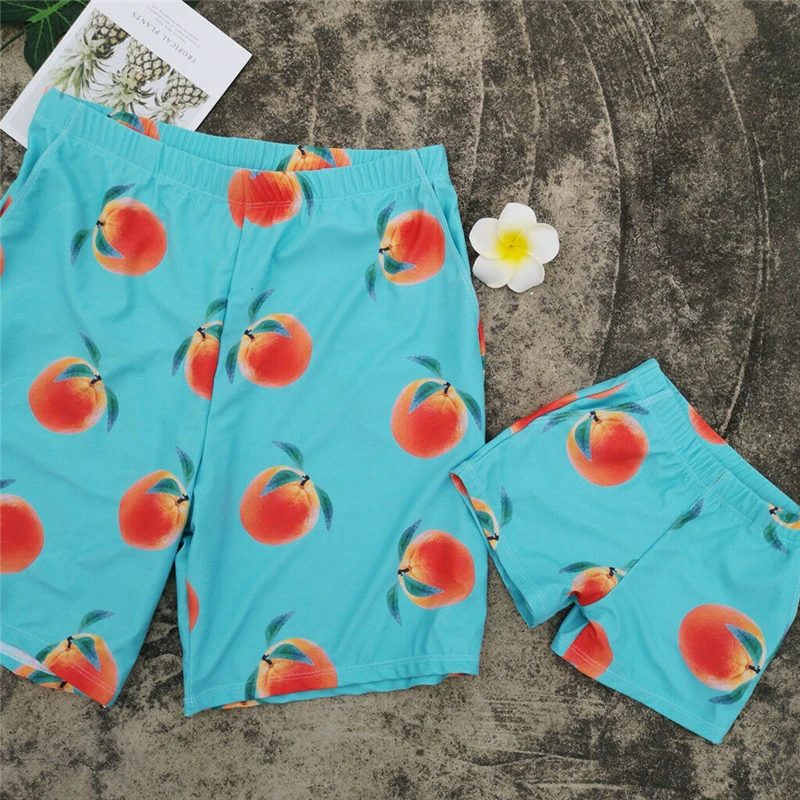 Семейный купальник летний женский и мужской семейный семейная одежда Женская