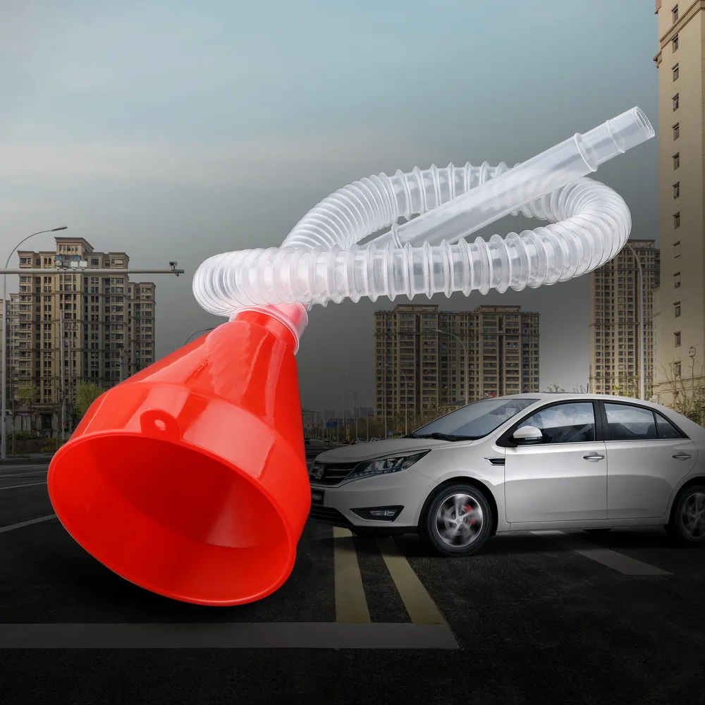 2 в 1 топливная бензиновая дизельная Воронка пластиковые автомобильные