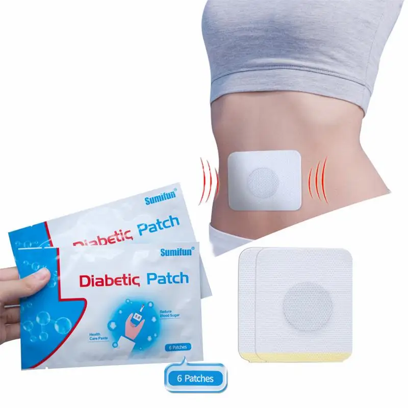 6 шт./1 комплект сахарный диабет пластырь для диабетиков контроль сахара в крови