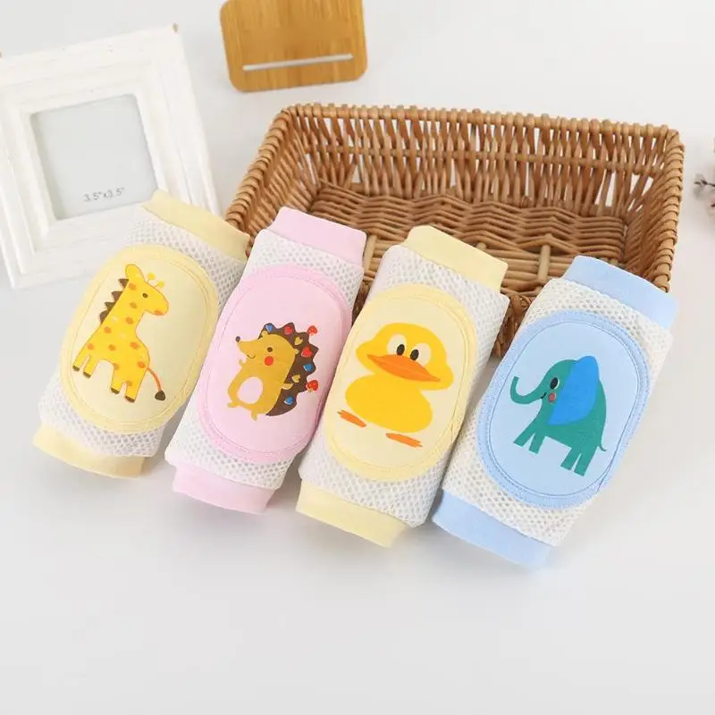 

1 Pair Baby Knee Pad Protector Cute Cartoon Children Safety Crawling Elbow Cushion Support Protector Pad Baby Kneecap