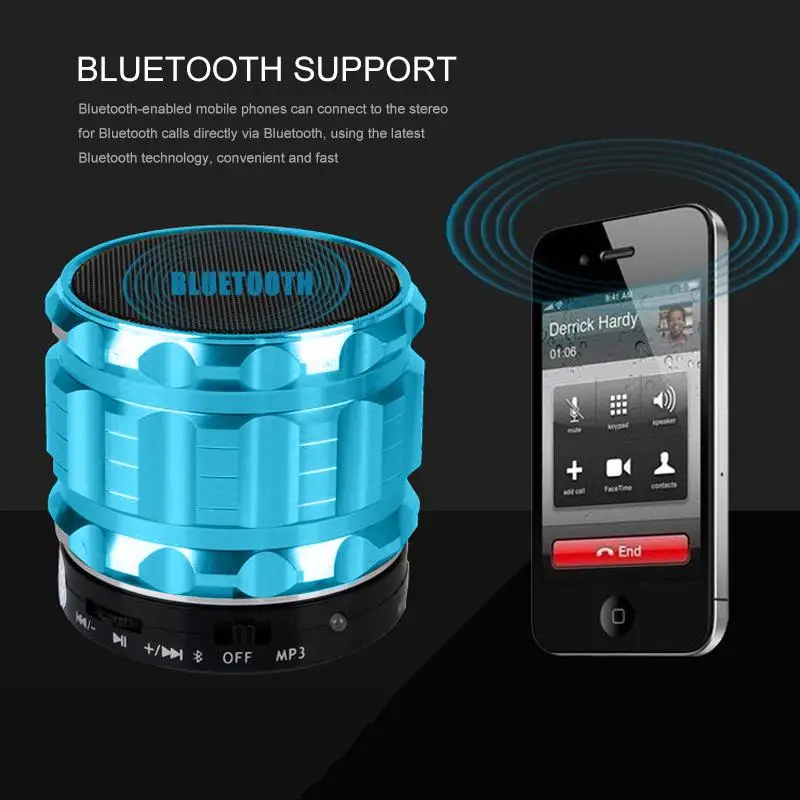 Новый беспроводной Bluetooth динамик мини многофункциональный портативный Крытый