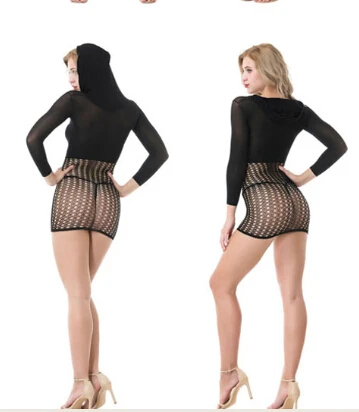 Женское открытое Ночное платье Babydoll облегающее ночное белье без нижнего белья