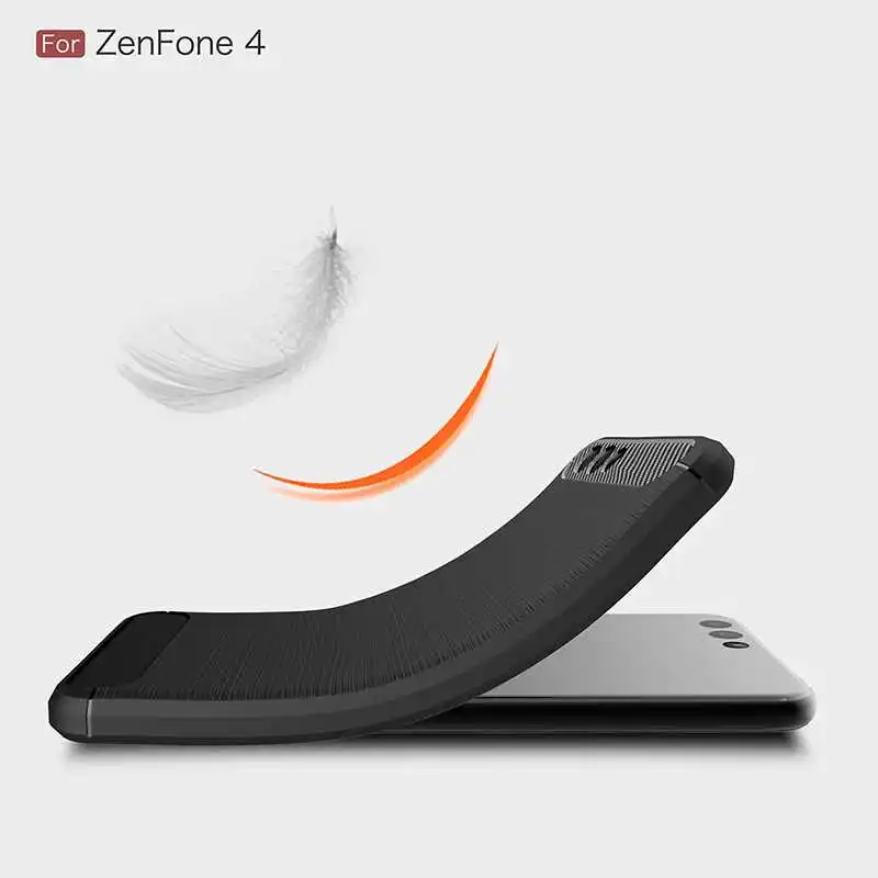 Модный Ударопрочный Мягкий силиконовый чехол Mokoemi 5 дюйма для Asus Zenfone 4 ZE554KL