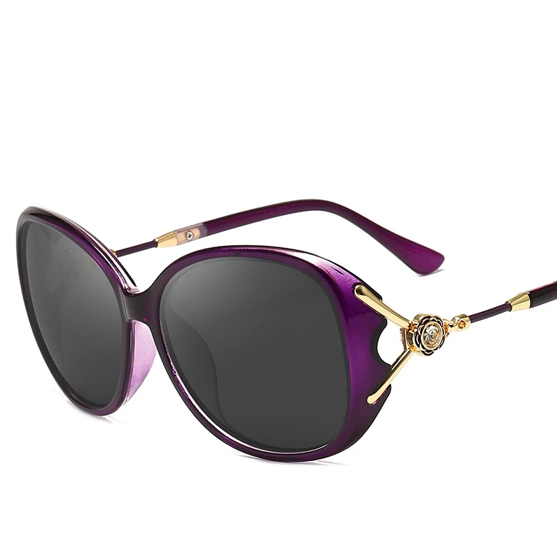 Классический полые цветок поляризационные солнцезащитные очки для отдыха Для