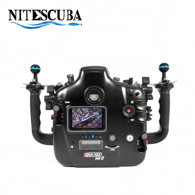 NiteScuba Дайвинг Nauticam корпус для камеры EOS1DX II водонепроницаемый чехол 17321 подводная