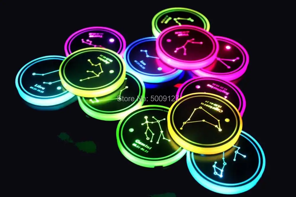 2 шт. светодиодный автомобильный логотип чашечные лампы для Mercedes Benz w205 w204 w203 w212/AMG