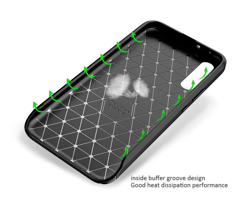 COCOSE чехол из углеродного волокна для Huawei Magic 2 силиконовый матовый защитный ТПУ