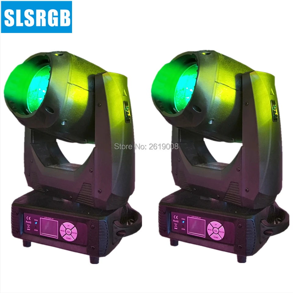 melhor 2 PĆS/LOTE TubarĆ£o LEVOU Feixe 100W Feixe De Luz Em Movimento Da CabeƧa LEVOU Pura Festa De Iluminação De Palco Para A Grande Arena Local Ao Vivo