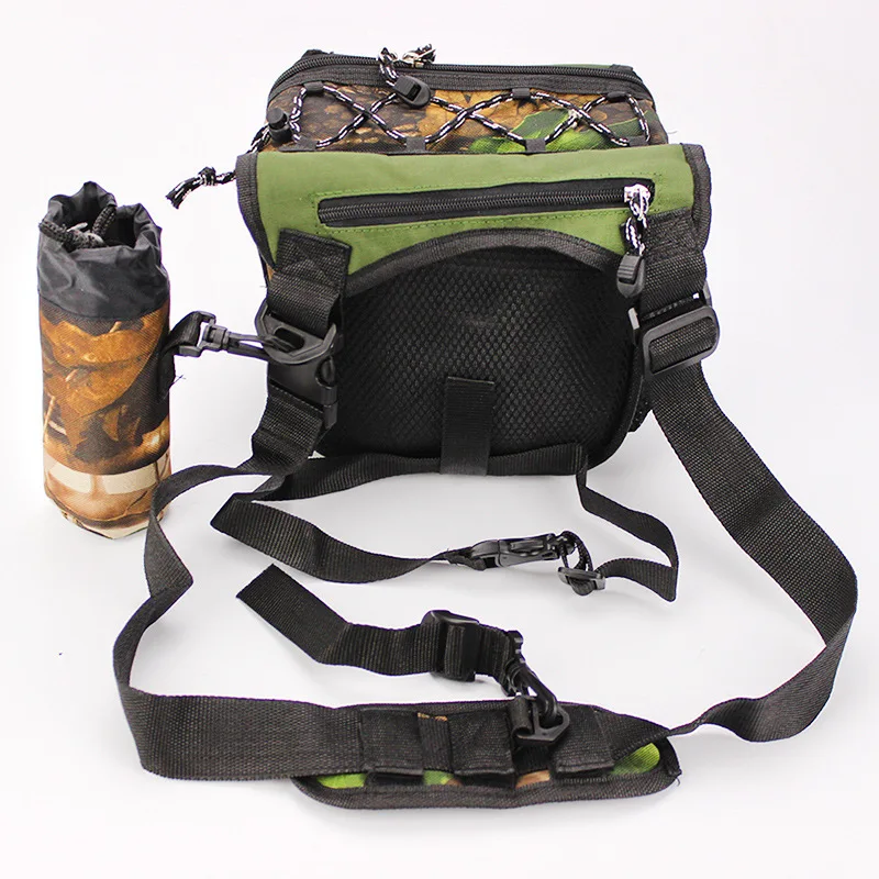 Регулируемая многофункциональная сумка для удочки карманы квадратная