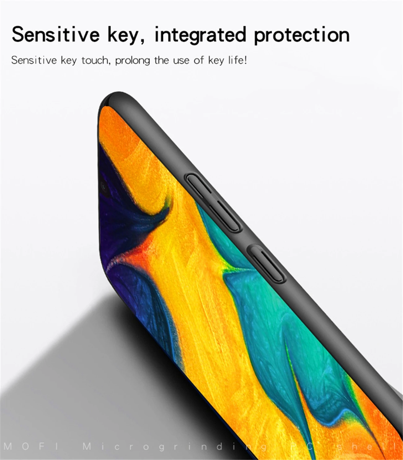Капа для samsung Galaxy A30 A40 A50 задняя тонкий чехол телефона царапинам Броня защитный